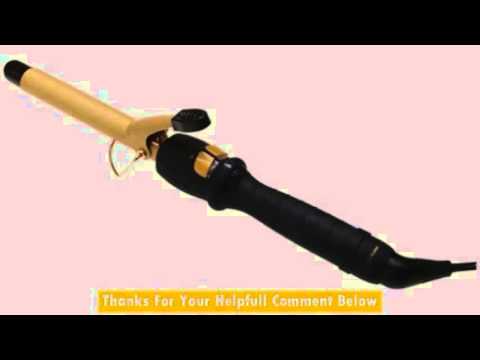 BaByliss Pro Ceramic Tools CT75S 34 Dual Voltage Professional Ceramic Spring Curling Iron - YouTube