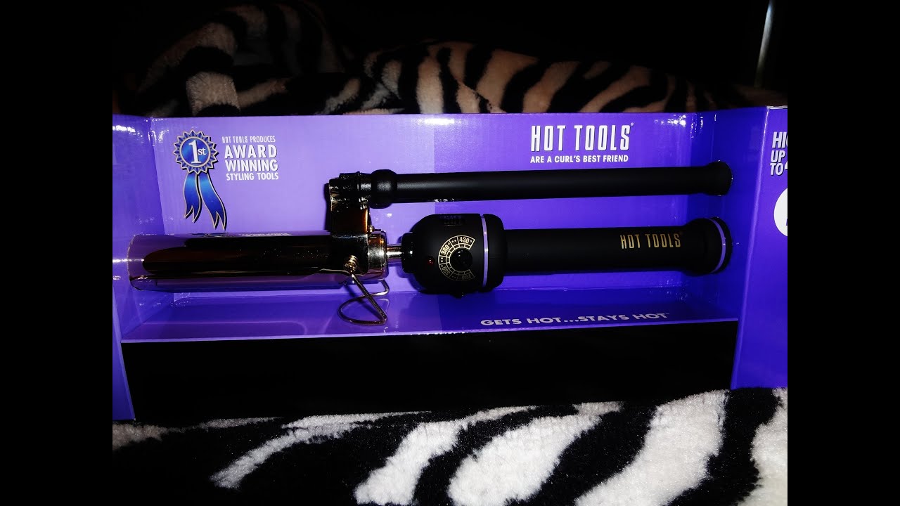 HOT TOOLS Marcel Curling Iron 1 inch - YouTube