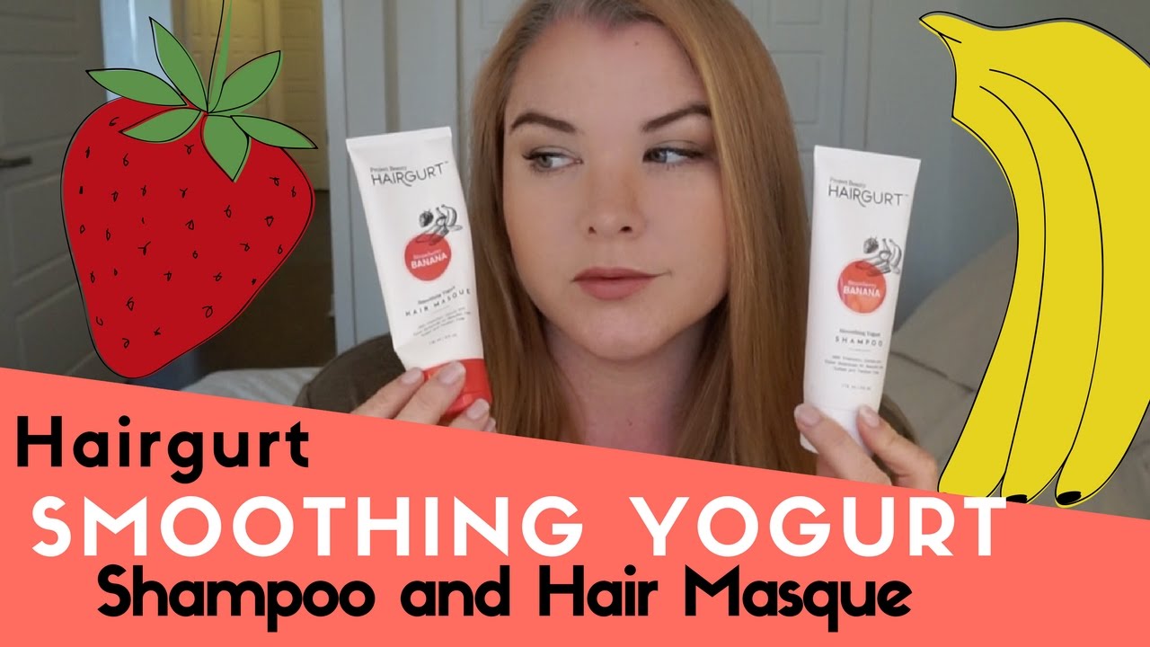 Hairgurt Smoothing Yogurt Shampoo and Hair Masque - YouTube