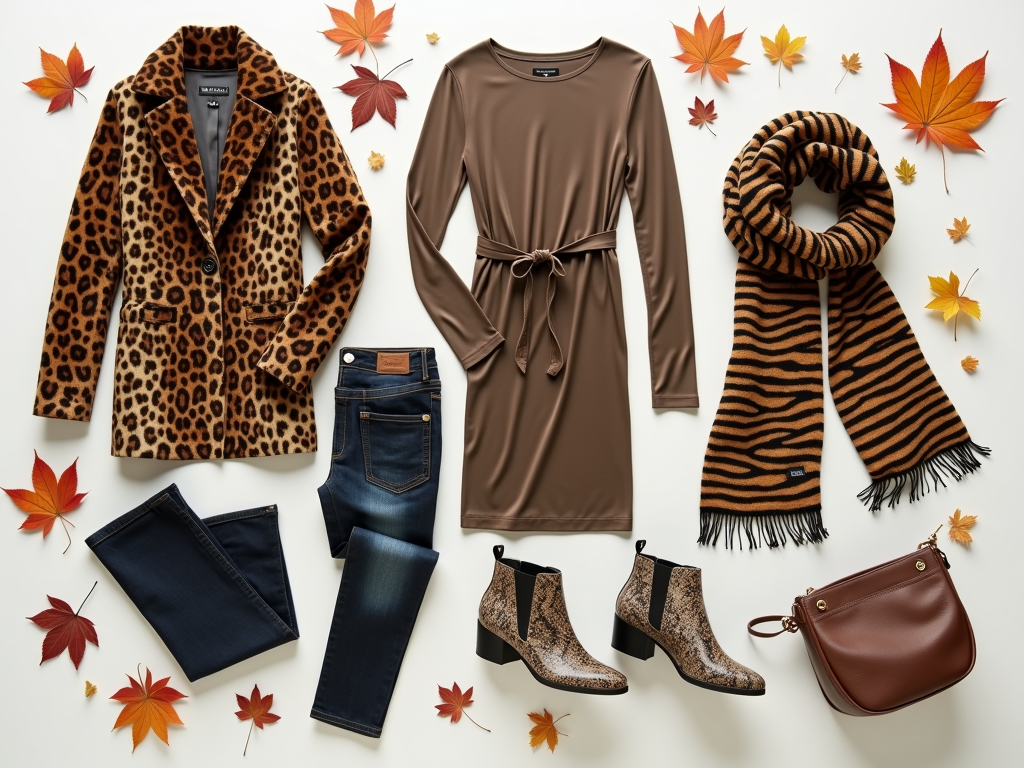 Wildly Chic: Fall Wardrobe with Animal Prints