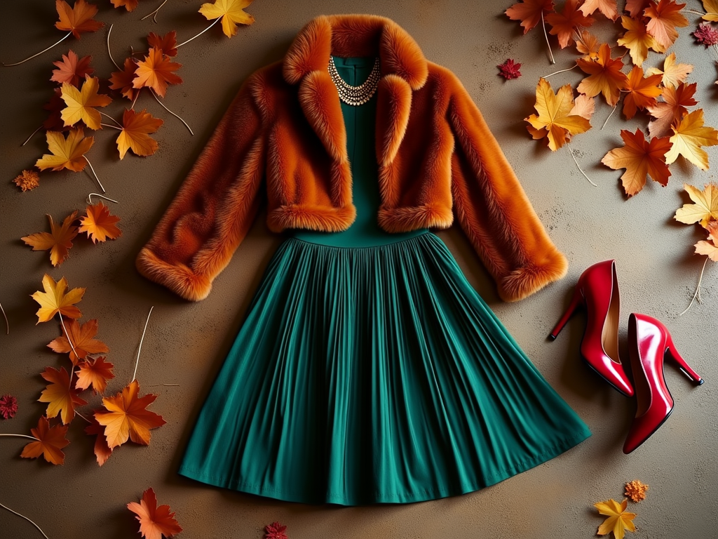 Vintage Glam: Effortless Fall Wardrobe Style