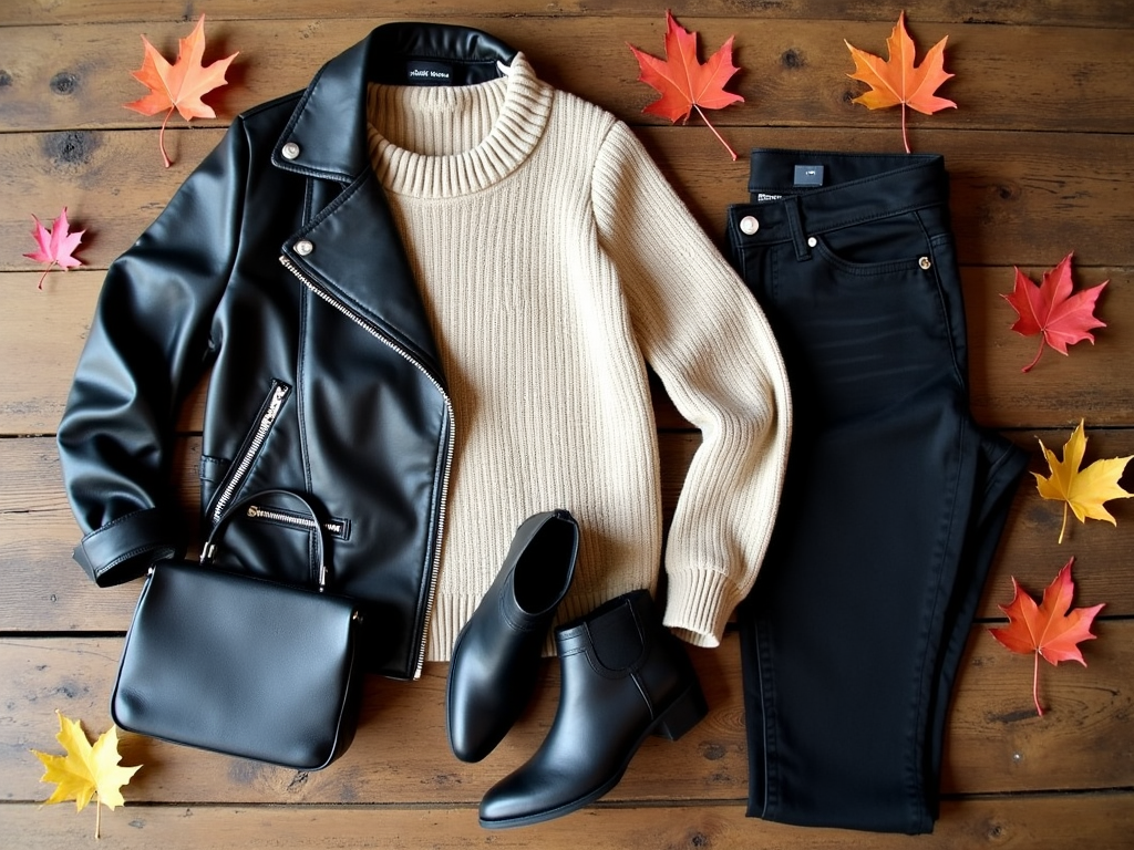 Monochrome Magic: Fall Wardrobe Essentials