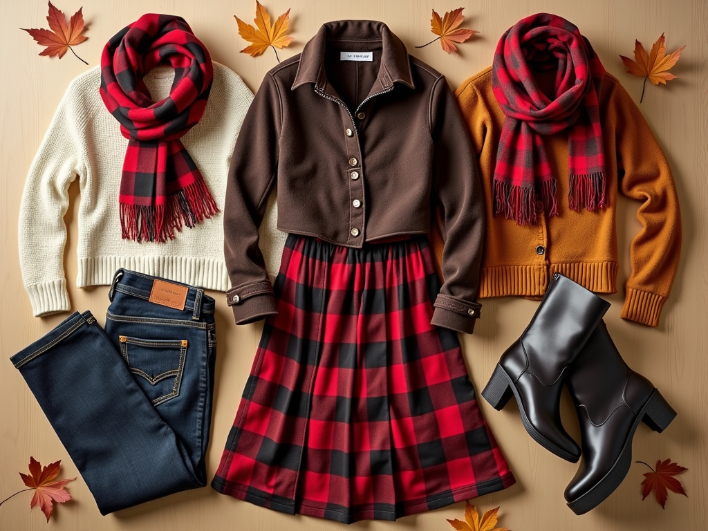 Plaid & Cozy: Fall Wardrobe Essentials