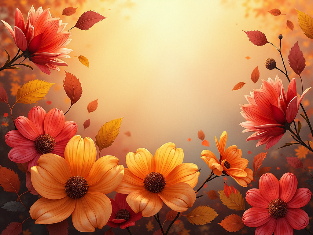 Stunning Fall Botanical Wallpapers