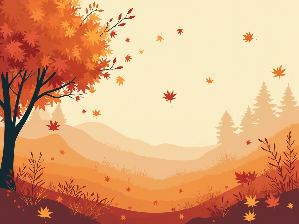 Embrace Autumn: 12 Minimalist Fall Wallpapers