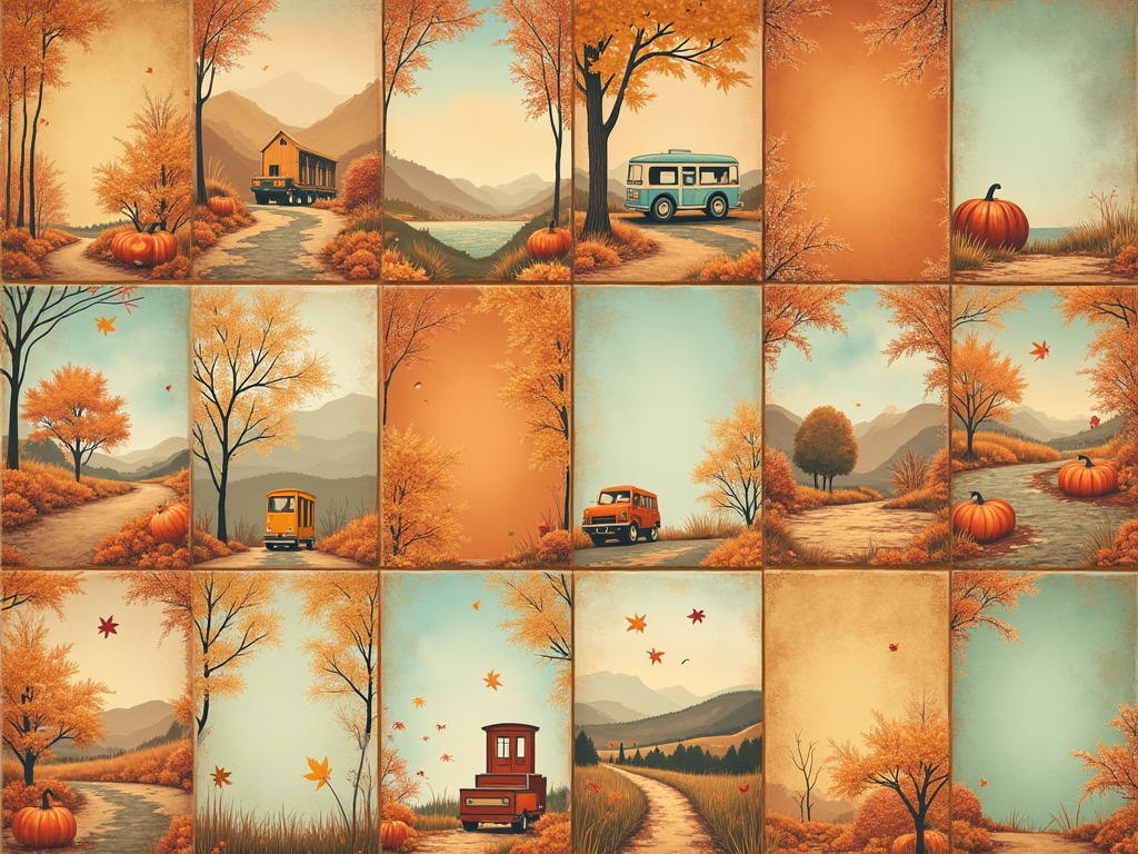 Autumn Colors: 12 Vintage Fall Wallpapers to Embrace Nature’s Palette