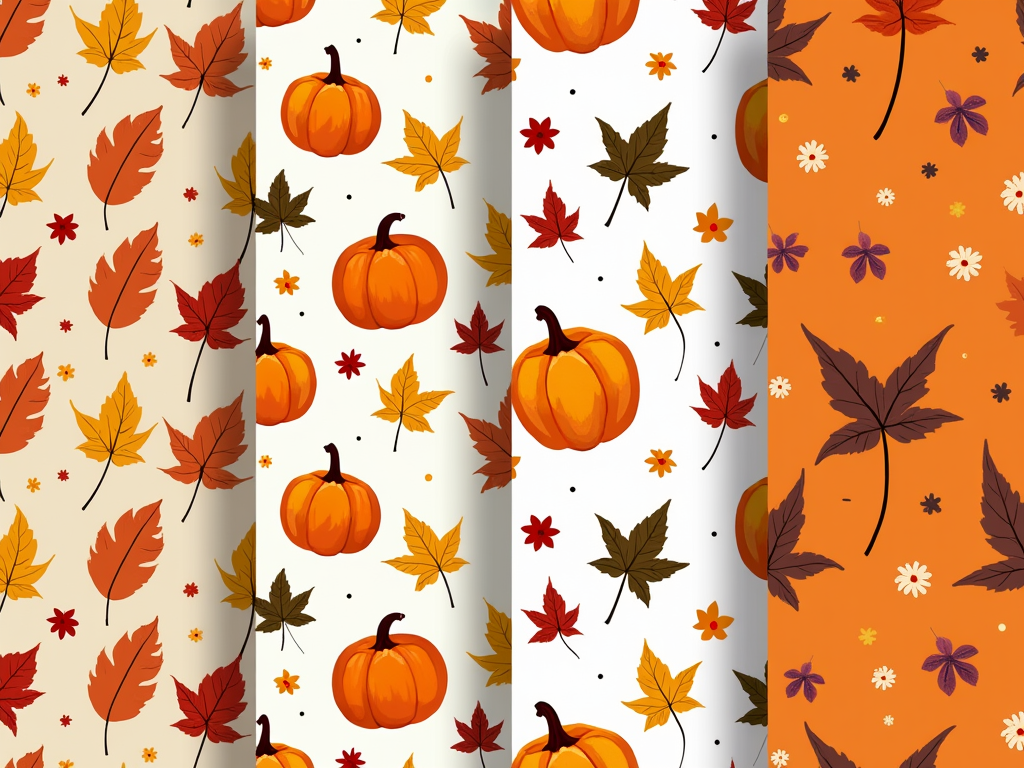 From Leaves to Pumpkins: 15 Charming Fall Wallpaper Patterns