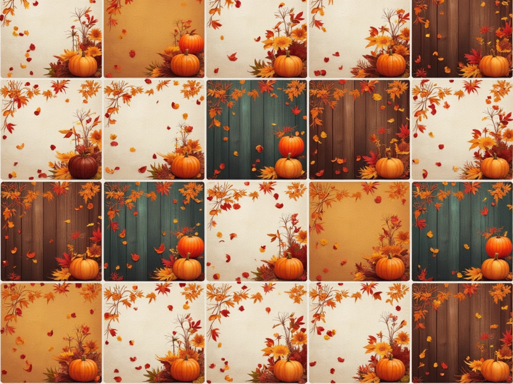 Embrace Autumn: 15 Charming Rustic Wallpaper Patterns