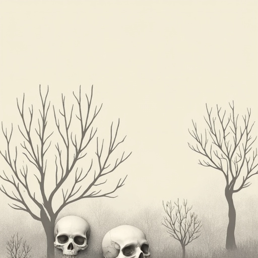 Macabre Minimalism: Simple Spooky Patterns